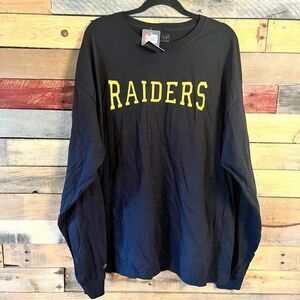 Russell Raiders‎ Black Long Sleeve Tee Size 2X